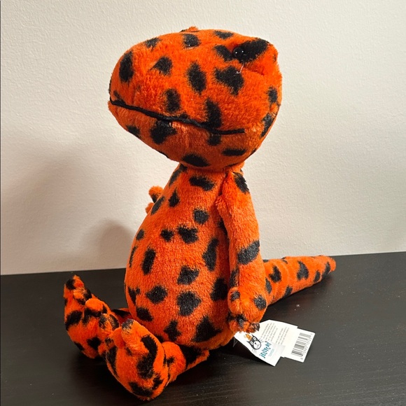 Jellycat Other - rare/retired jellycat Orange and Black Plush Dinosaur Toy